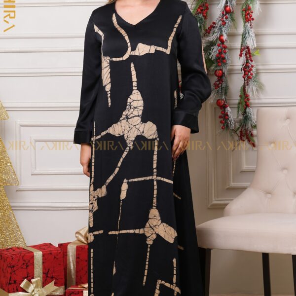 Marigold Designer Silk Party Dress