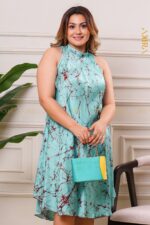 Zayela silk party dress