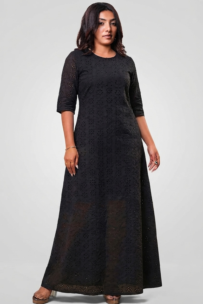 Dark Misty Elegant Dress