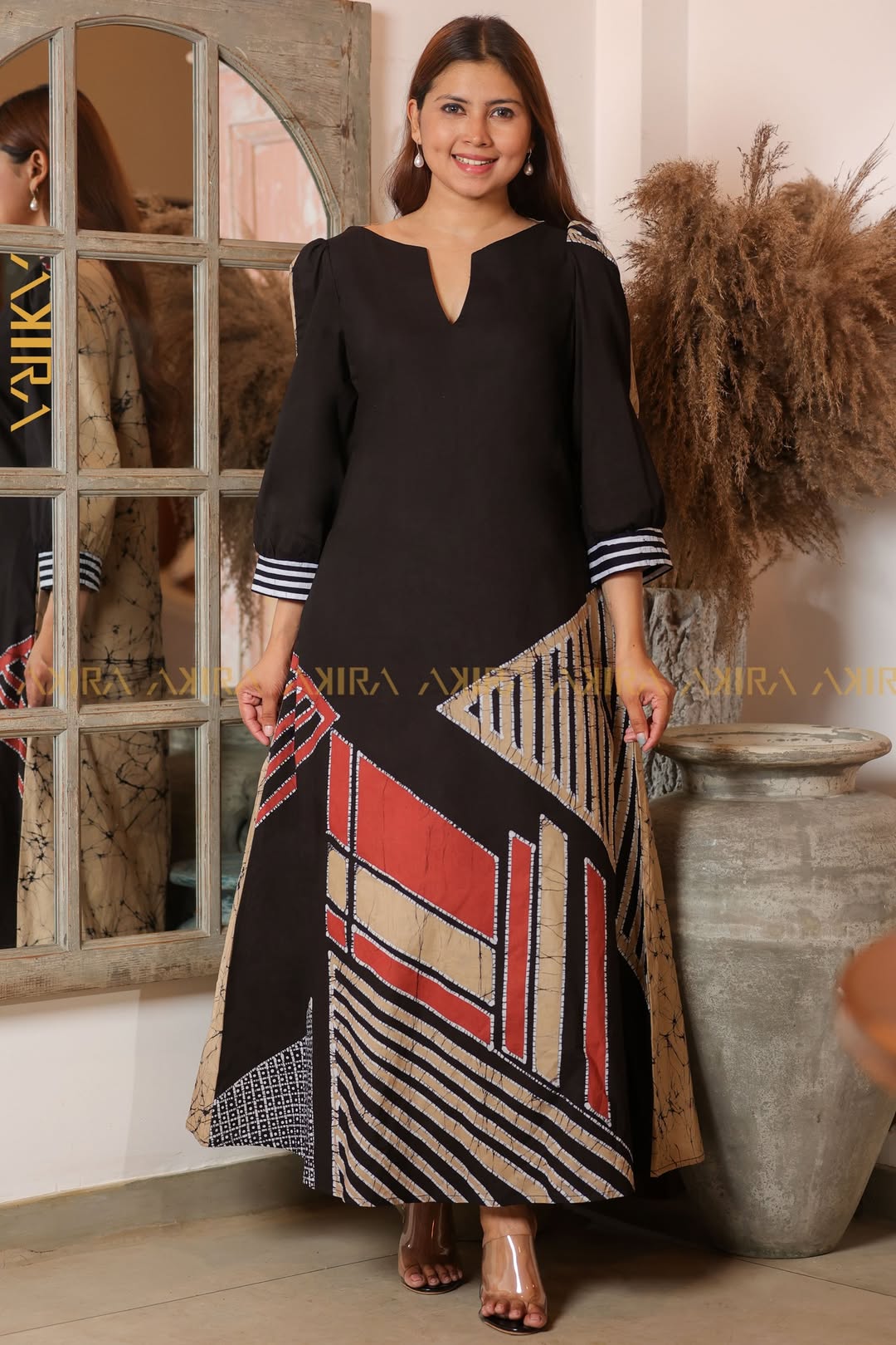 Veronica Designer Batik Dress