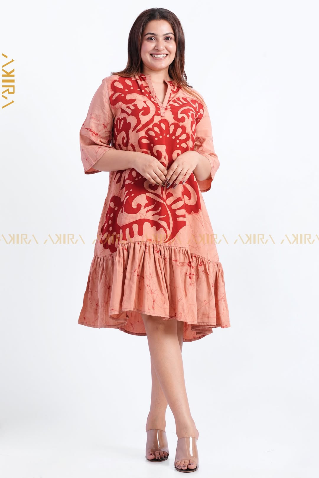 Blossom Wings Batik Dress