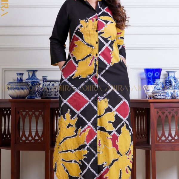 Dark Miranda Batik Dress