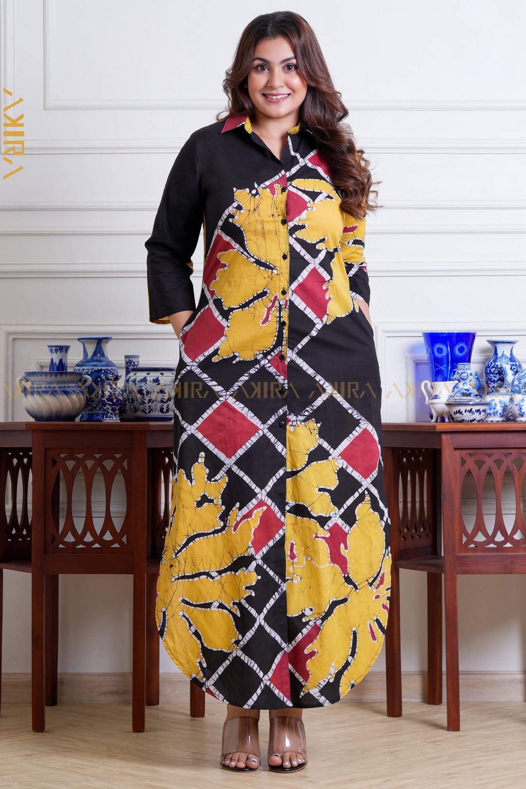 Dark Miranda Batik Dress