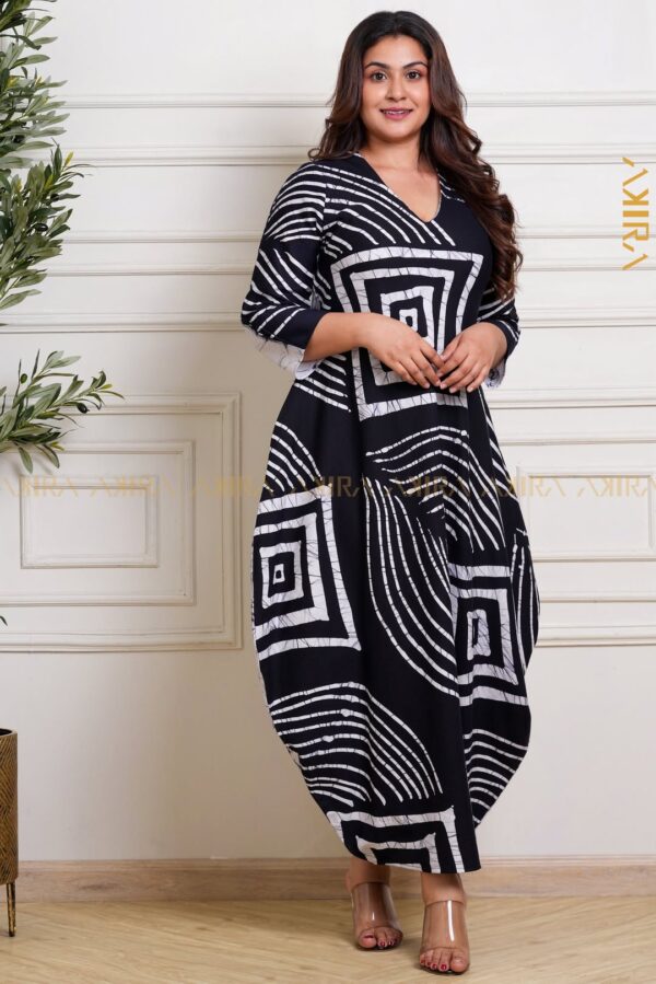 Patterned soul batik elegance dress