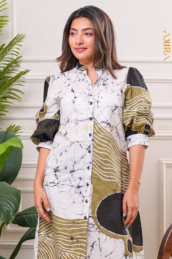 Eleganze batik designer dress