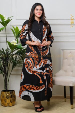 Twillight Tulle Batik Dress