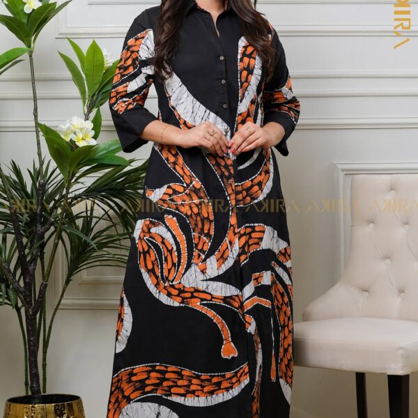 Twillight Tulle Batik Dress