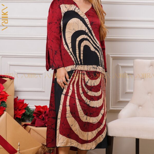 Mira Luxe Silk Party Dress