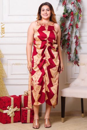 Diana Silk Designer Silk Party Dress