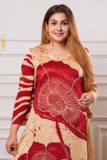 Dreaming Rose Silk Party Dress
