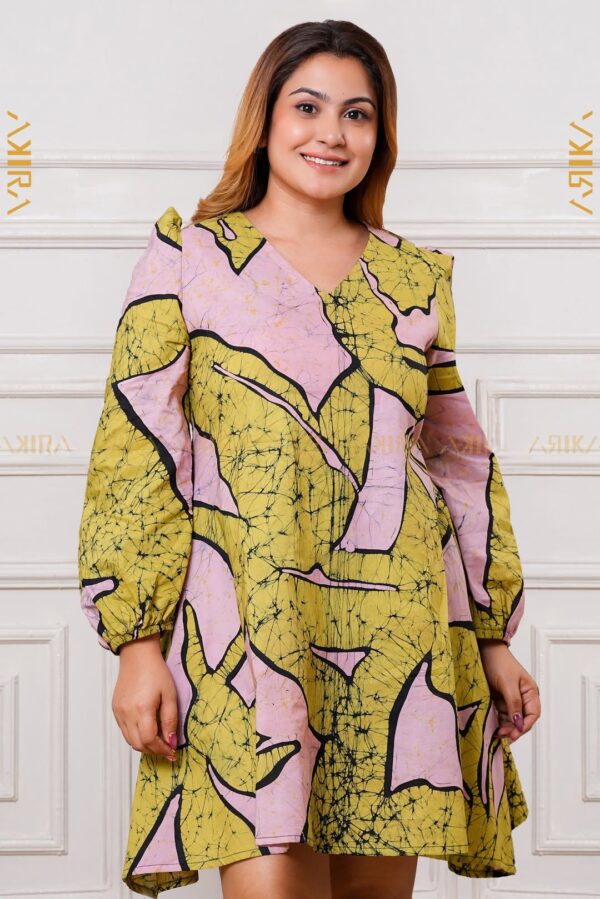 Dazzling Designer Batik Dress