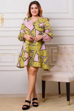 Dazzling Designer Batik Dress