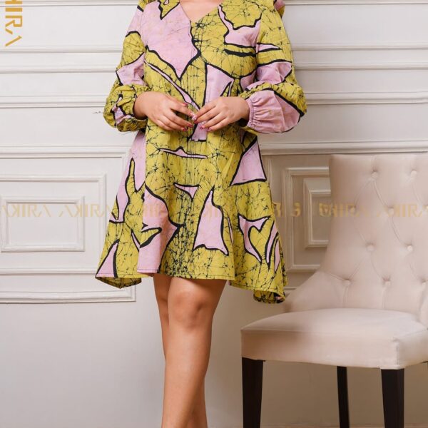 Dazzling Designer Batik Dress