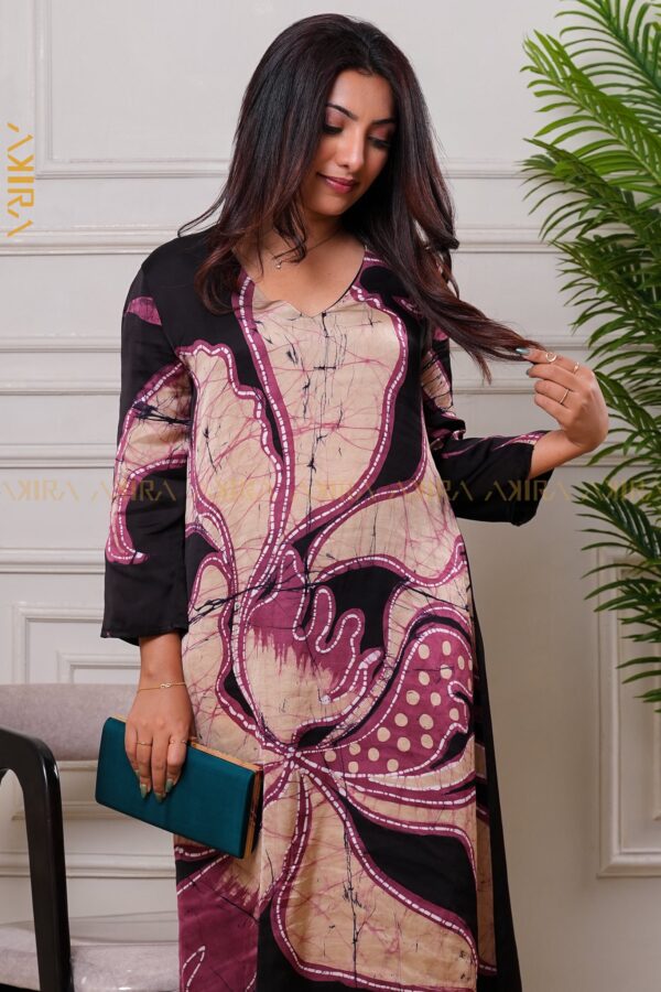 Milana designer silk designer dress
