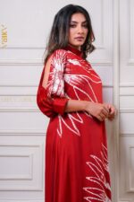 Quivera Elegance Silk Batik Dress