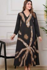 Liyana misty silk designer dress