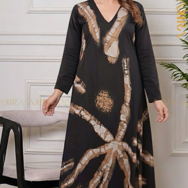 Liyana misty silk designer dress