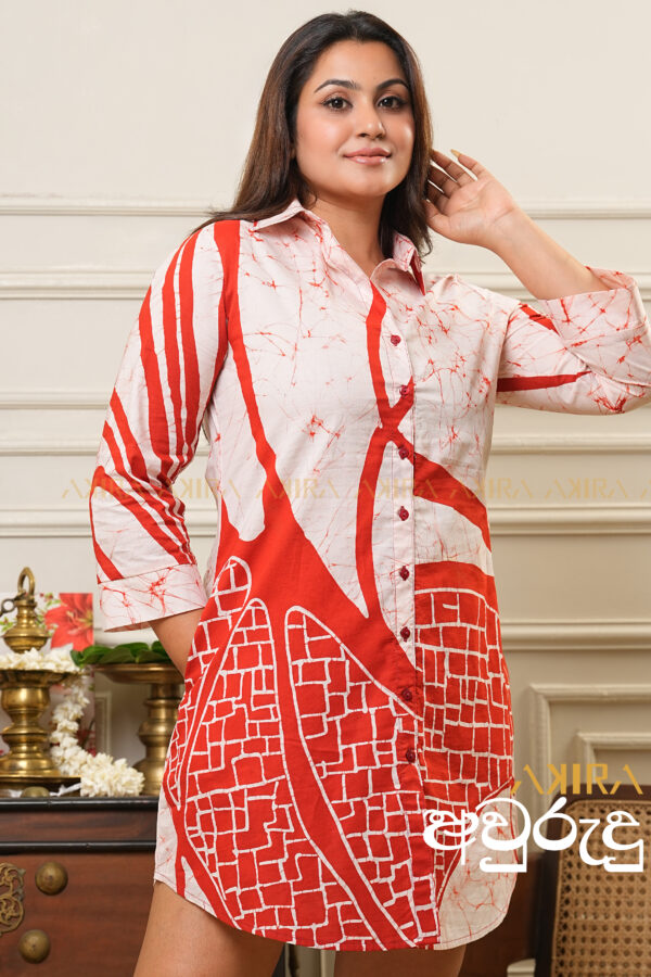 Nova Bloom Batik Dress