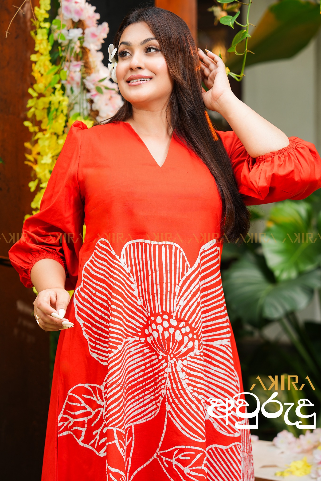 Azliya Elegant Batik Dress