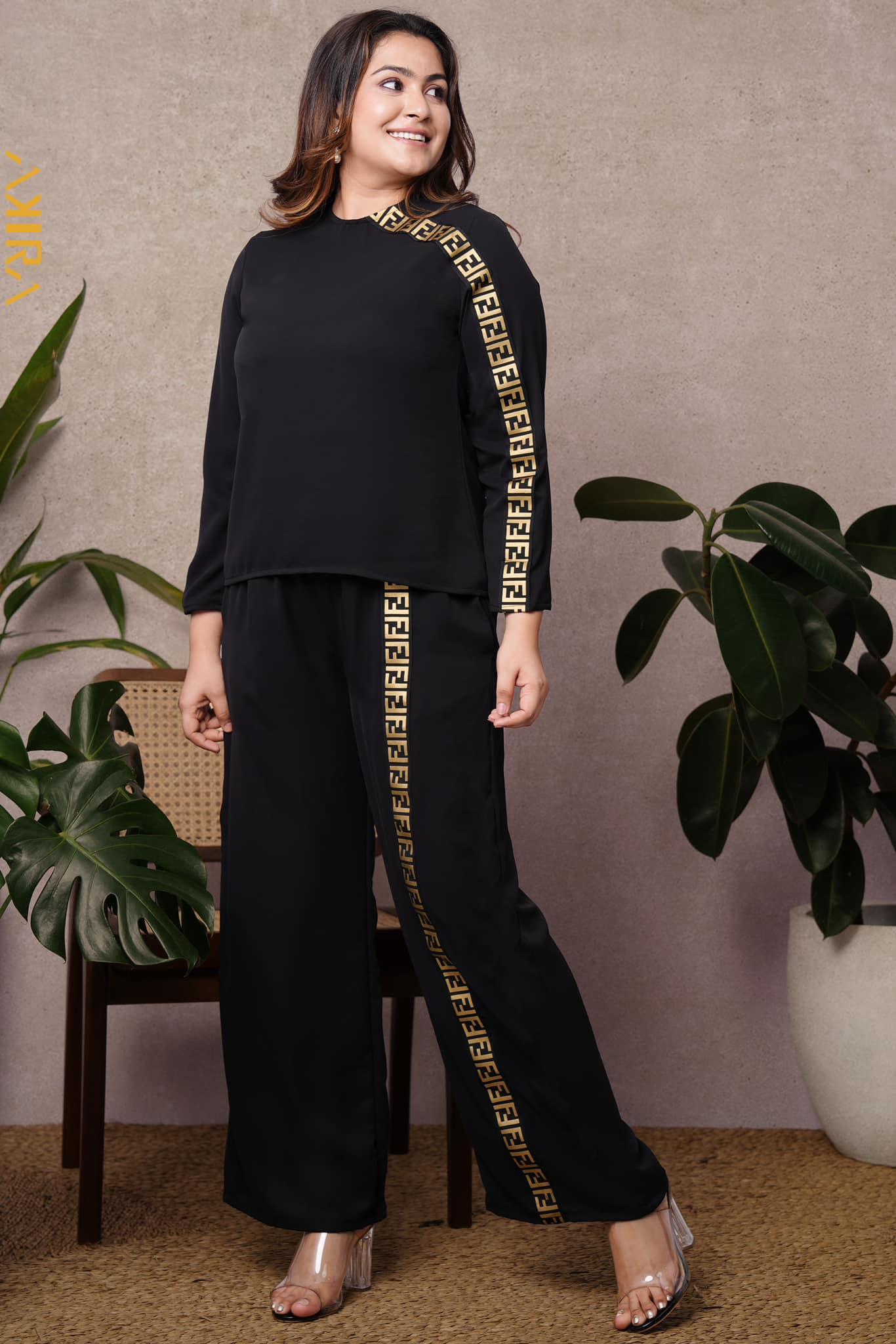 Golden Dark Designer Top 2