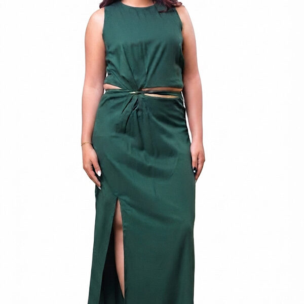 Zenith Style Exclusive Linen Top & Skirt