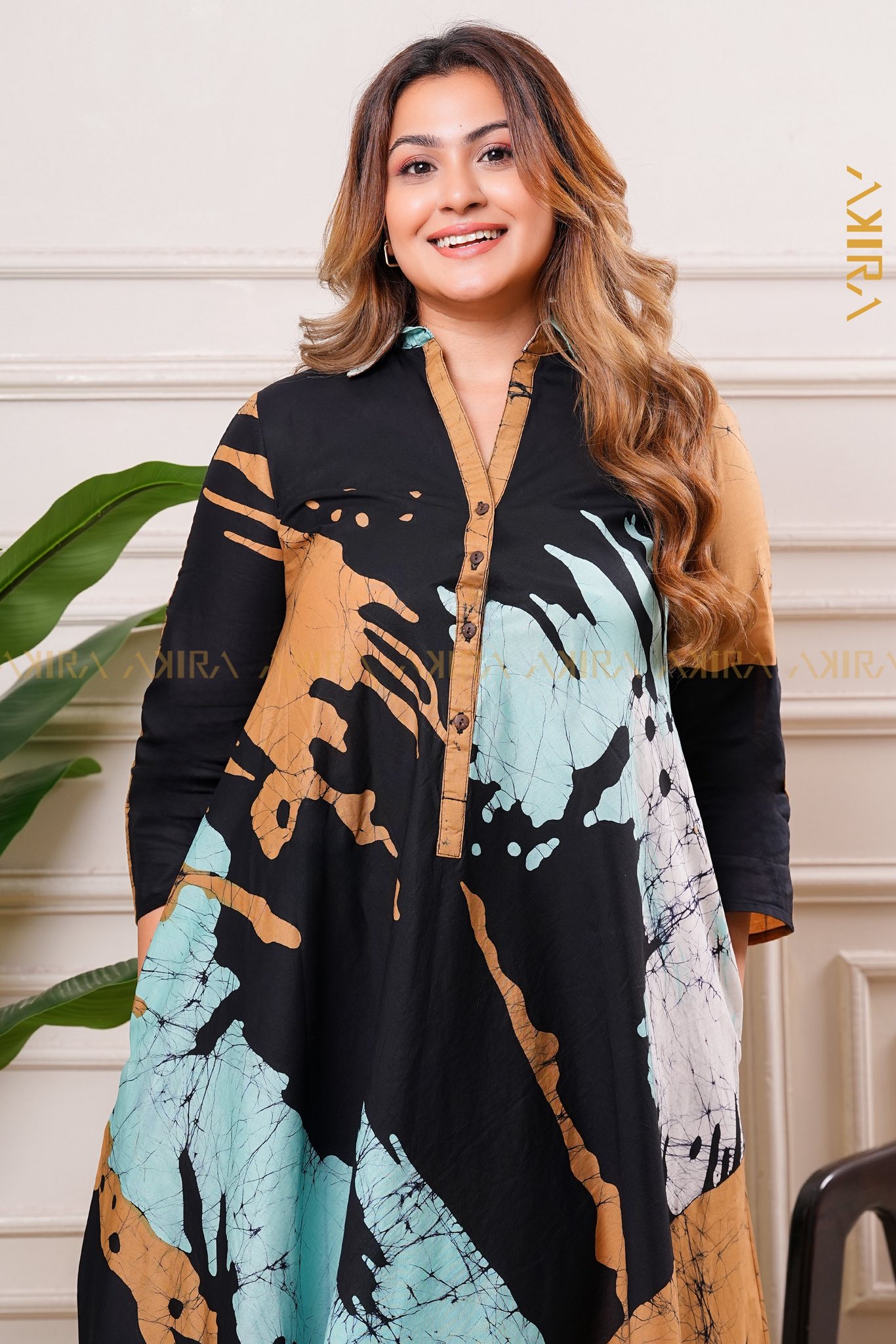 Lily meli batik designer dress 1