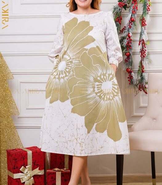 Liyathamba Flora Batik Dress