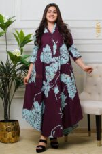Marble Dream Batik Designer Dress