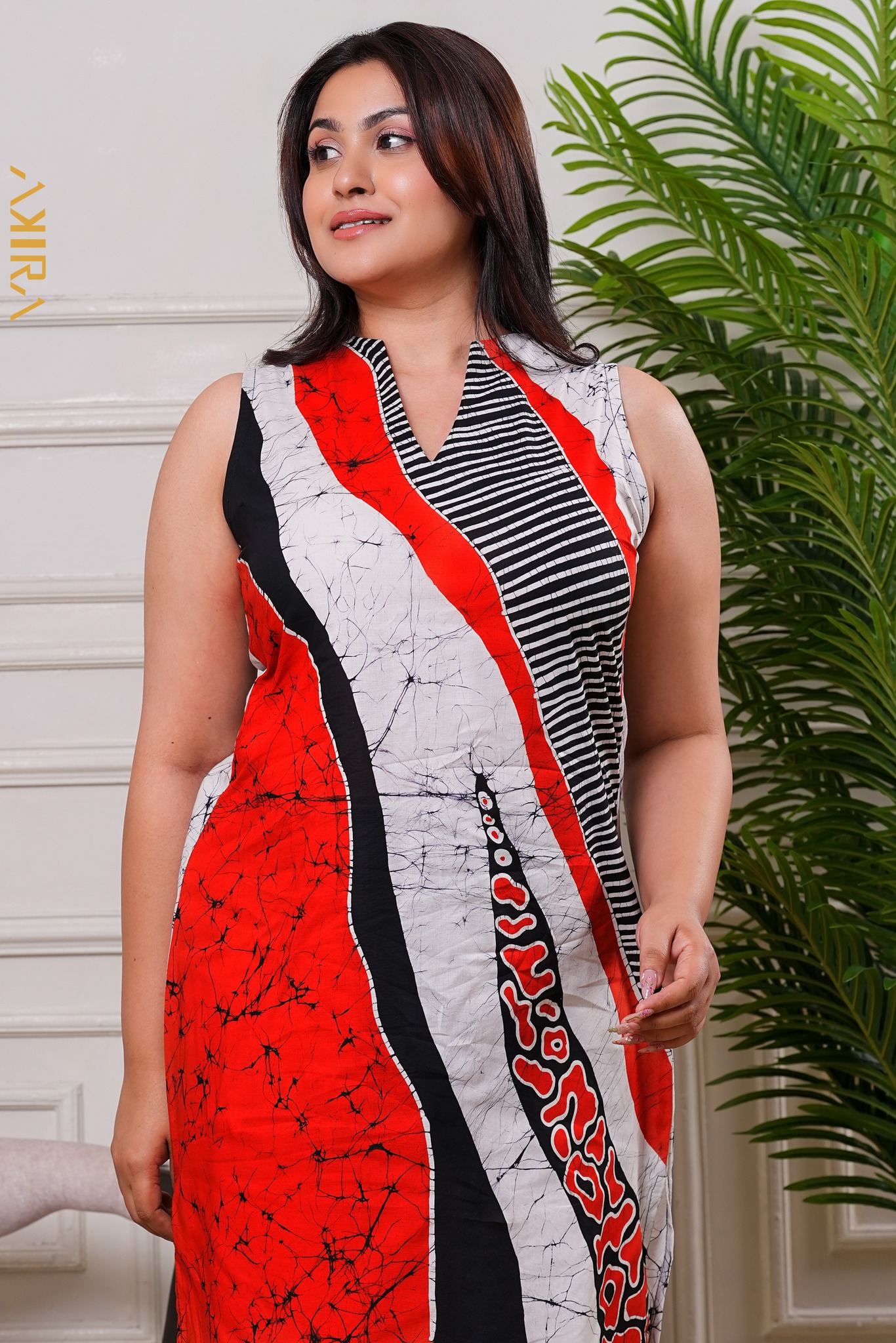 Opel shine batik designer dress 1