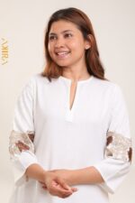 Torch Lily Sleeve Detail Dress