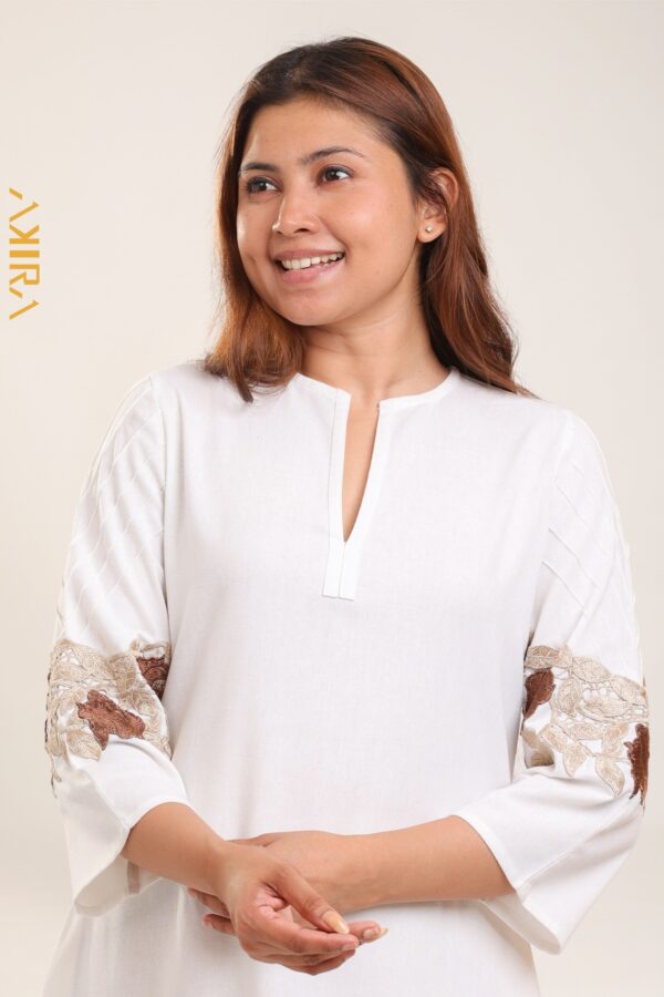 Torch Lily Sleeve Detail Dress