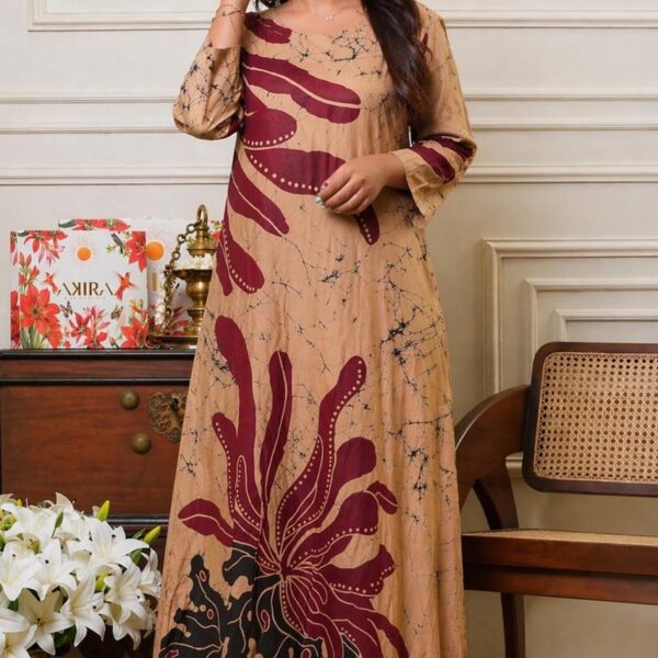 Zara Flora Dress Batik Dress