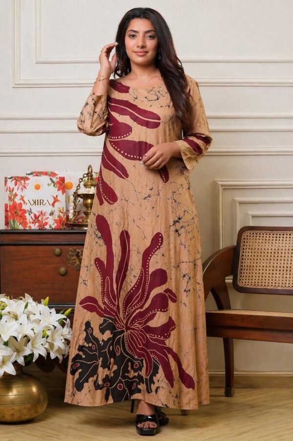 Zara Flora Dress Batik Dress