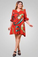Faylora batik designer dress