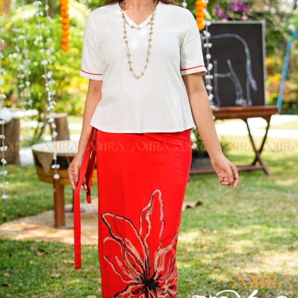 Lavanya අවුරුදු Top & Lungi