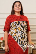 Queen's Charm Batik Dress