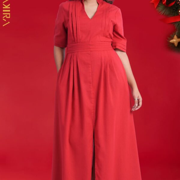 Red Maple Festive Dress