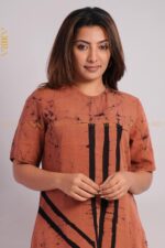 Madeline Batik Rayon Dress