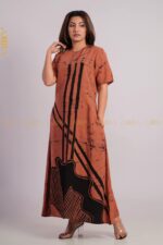 Madeline Batik Rayon Dress