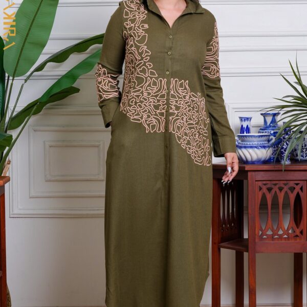 Gardanic Blossom Detail Dress