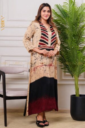 Royale empire silk dress