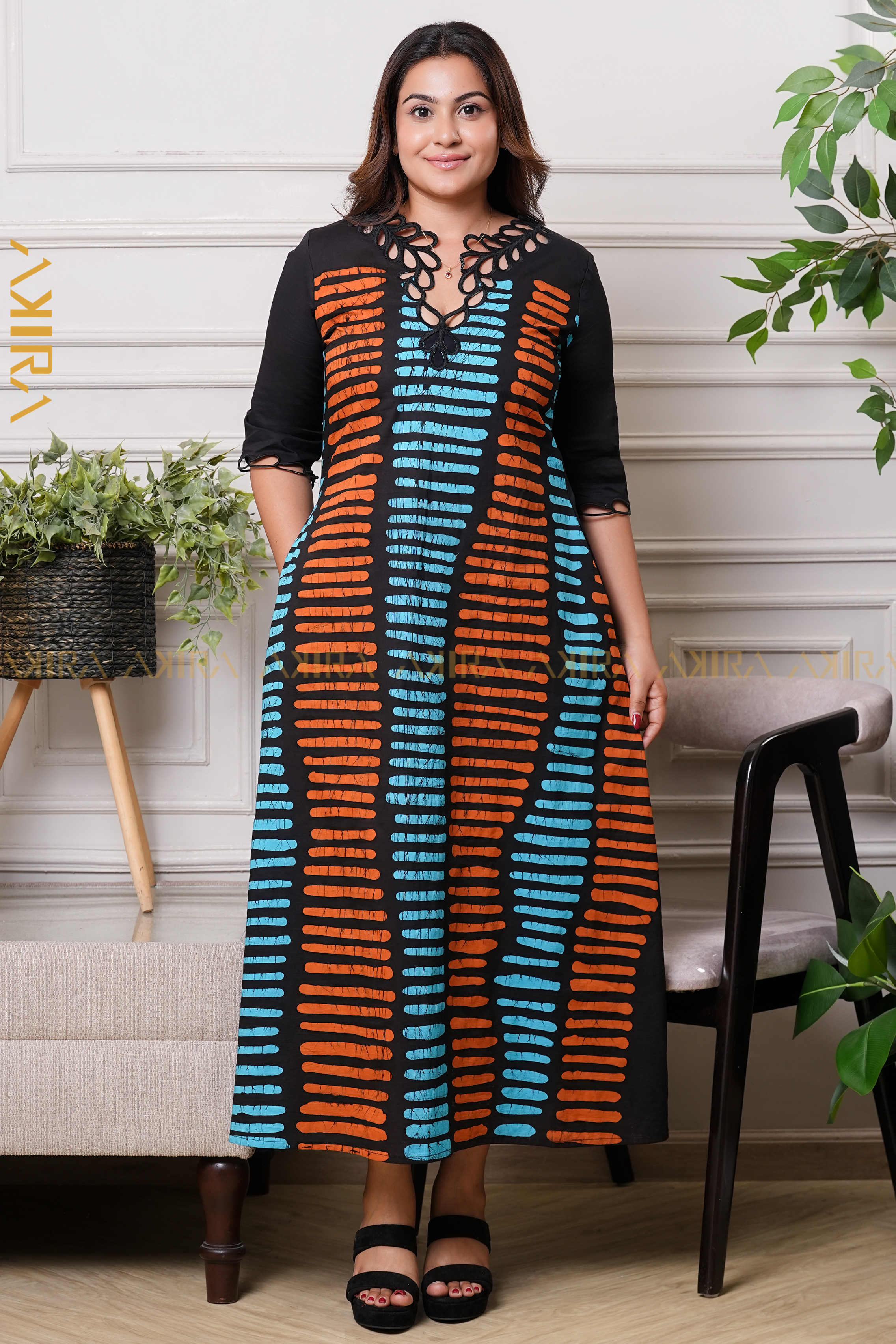 Rosette Elegance Dress