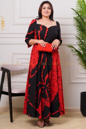 Dawnveil Eleganza Batik Dress