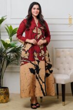 Forever Flounce Batik Dress