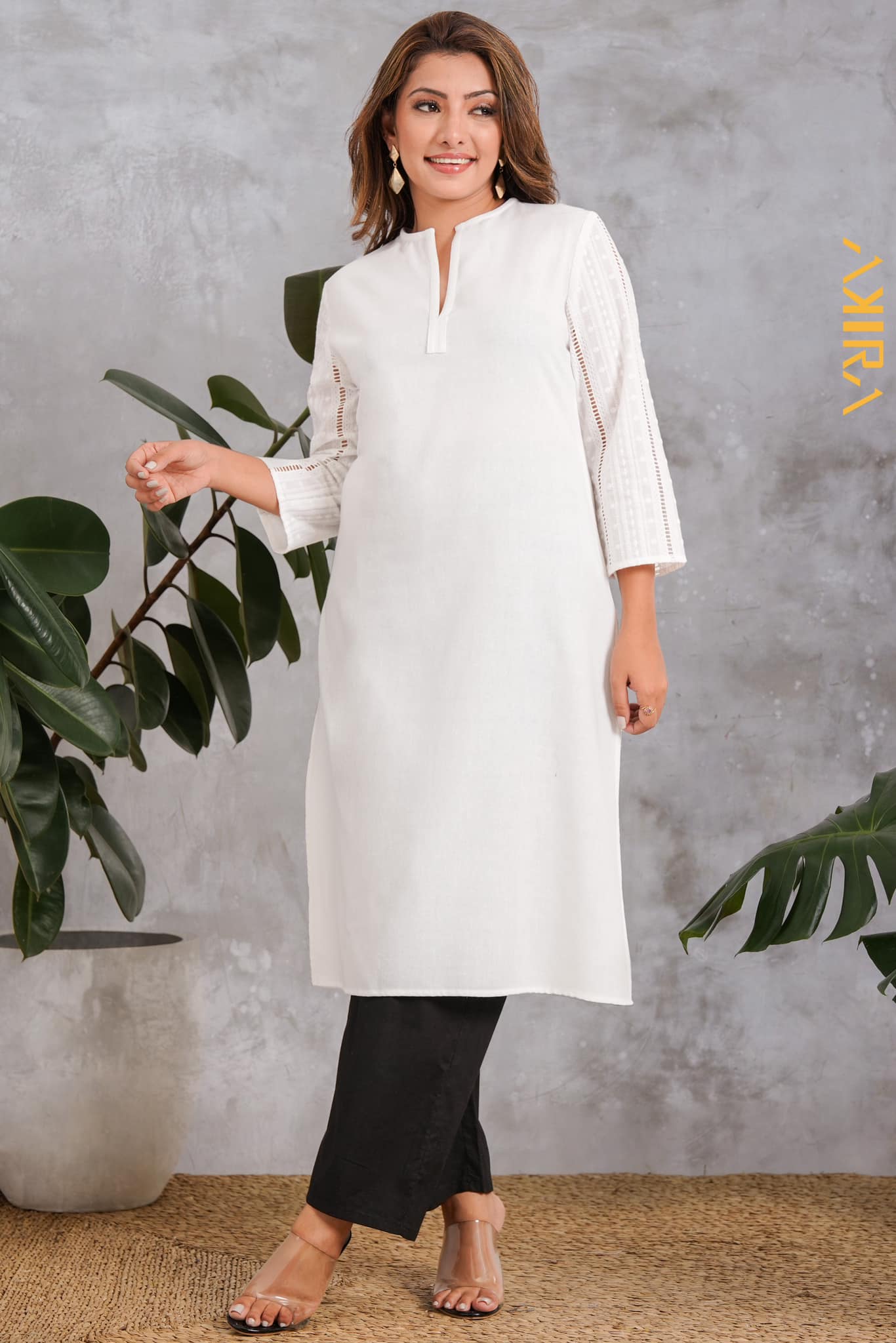 Pearl Western Midi Top