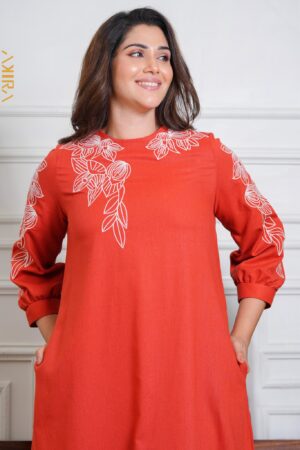 Sienna Sunset Elegant Dress 1