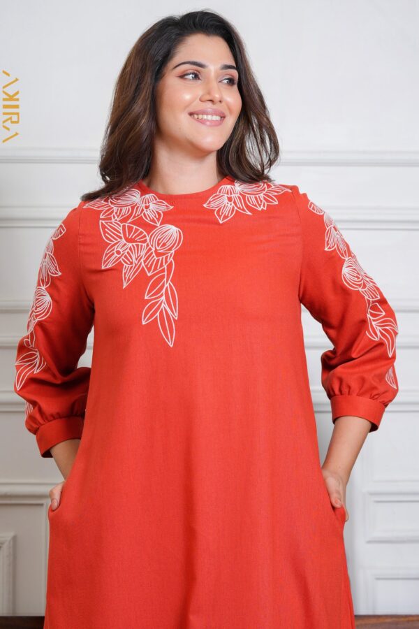 Sienna Sunset Elegant Dress