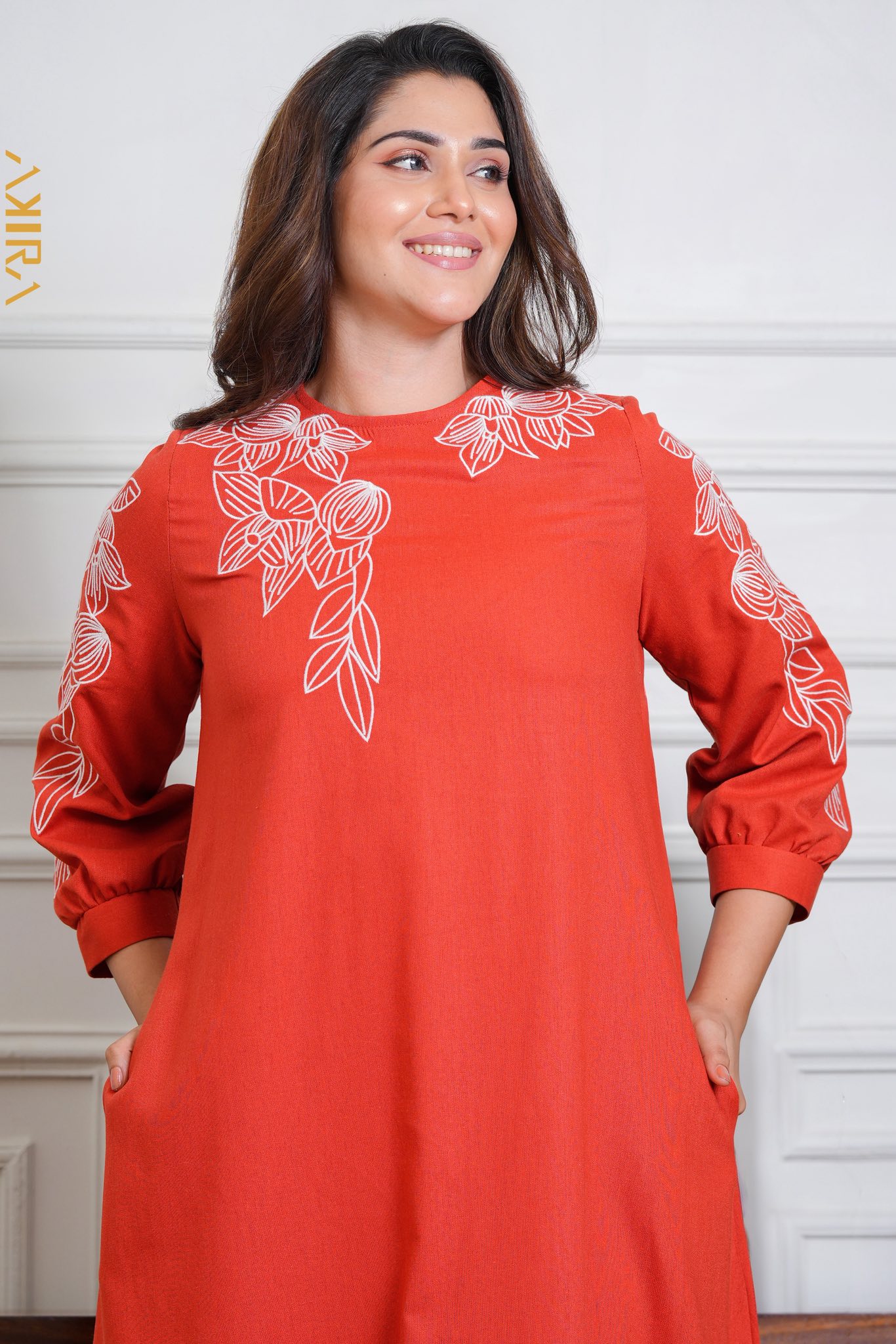 Sienna Sunset Elegant Dress 1