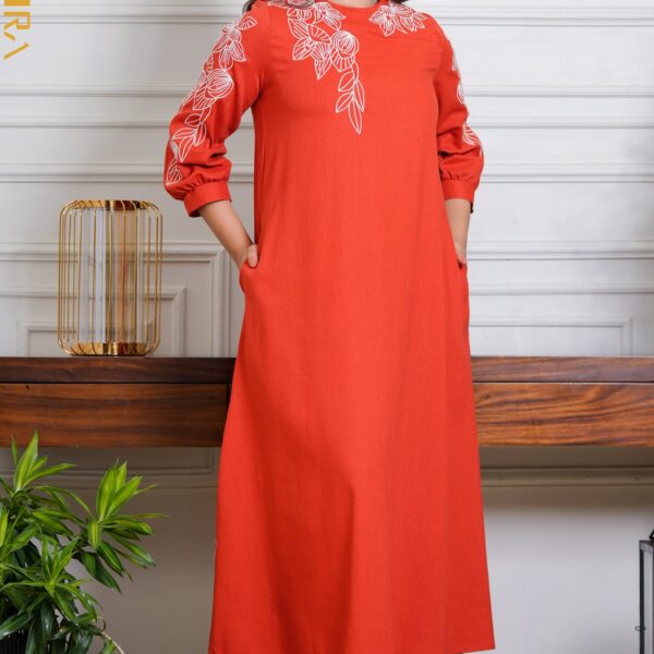 Sienna Sunset Elegant Dress
