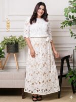 Lace designer skirt